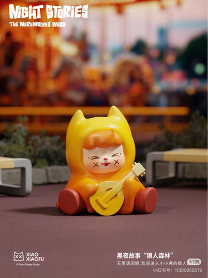 【NEW ARRIVAL-RESTOCK】XXFU Night Stories The Werewolves Wood Mini Bean Toy,3 In 1 Bag