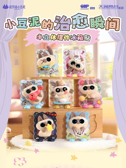 【NEW ARRIVAL】Azukisan Healing Moment 3D Fridge Magnets,Frame