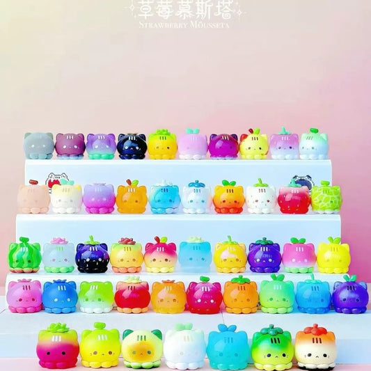【NEW ARRIVAL】Octcat Fruit Market Mini Bean Toy,4 Beans