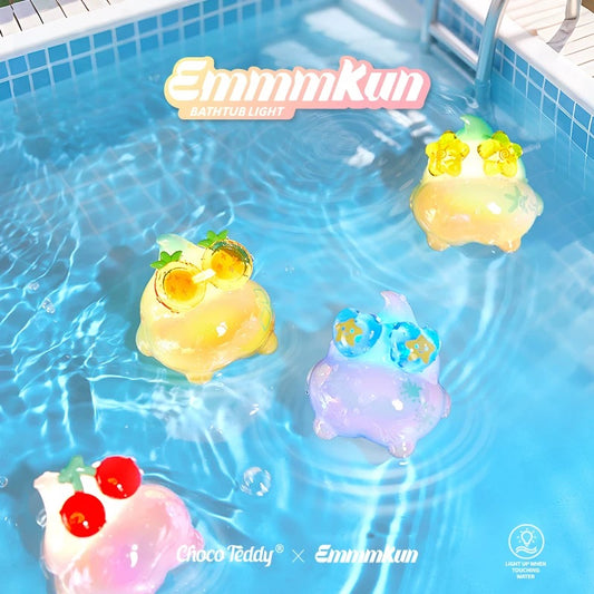 Emmmkun Bathtub Light Mini Bean Toy,4 boxes