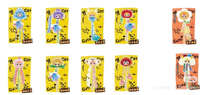 【NEW ARRIVAL】Baby 3 Cat Teasing Stick Plush Doll