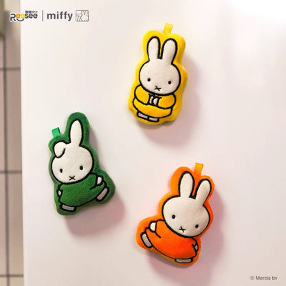 【NEW ARRIVAL】Miffy Fridge Magnet Mini Plush Pendant,4 bags