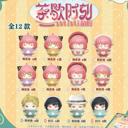 【NEW ARRIVAL】Spy Family Tea Time Mini Bean Toy,3 beans