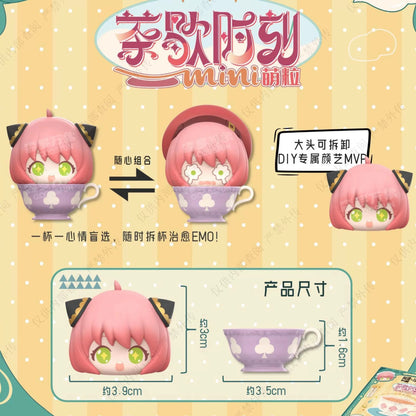 【NEW ARRIVAL】Spy Family Tea Time Mini Bean Toy,3 beans
