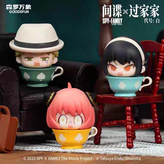 【NEW ARRIVAL】Spy Family Tea Time Mini Bean Toy,3 beans