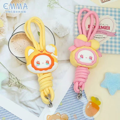 【NEW ARRIVAL】Emma Animal Park Phone Strap Toy,2 boxes