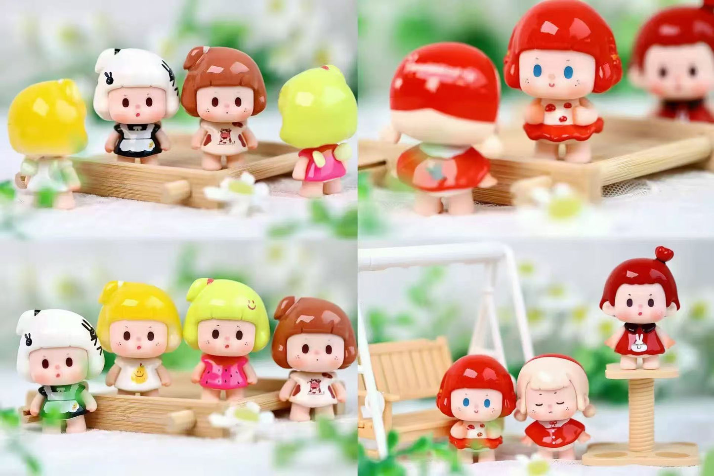 【NEW ARRIVAL】Buer Childhood Mini Bean Toy,4 In 1 Bag