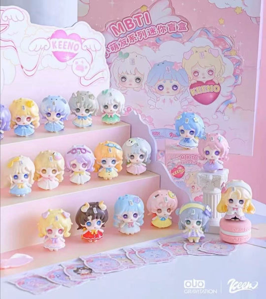 【NEW ARRIVAL】Keeno MBTI Little Cute Friends  Mini Bean Toy