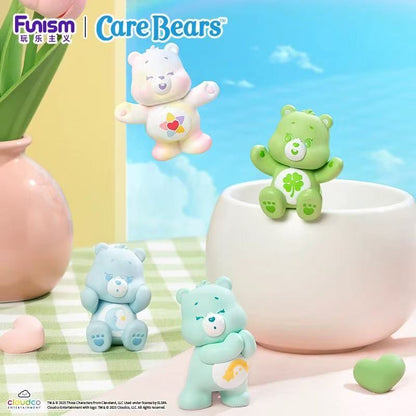 【NEW ARRIVAL】Care Bears Glimmer Daily Life Bear Head Mini Bean Toy,3 In 1 Box