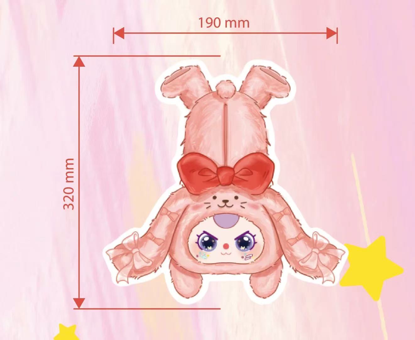 Baby 3 Pencil Box Plush Doll