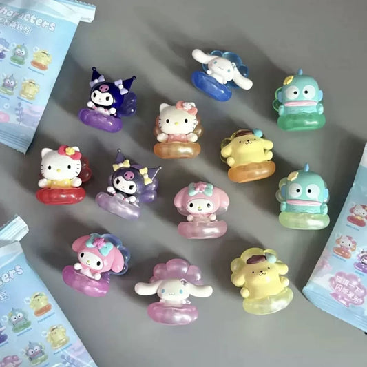 Sanrio Pearlescent Shell Mini Bean Toy,3 Beans