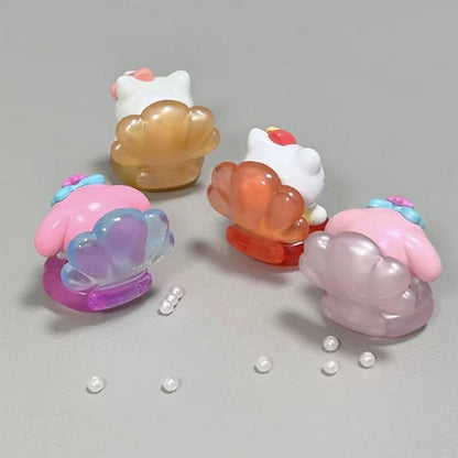 Sanrio Pearlescent Shell Mini Bean Toy,3 Beans
