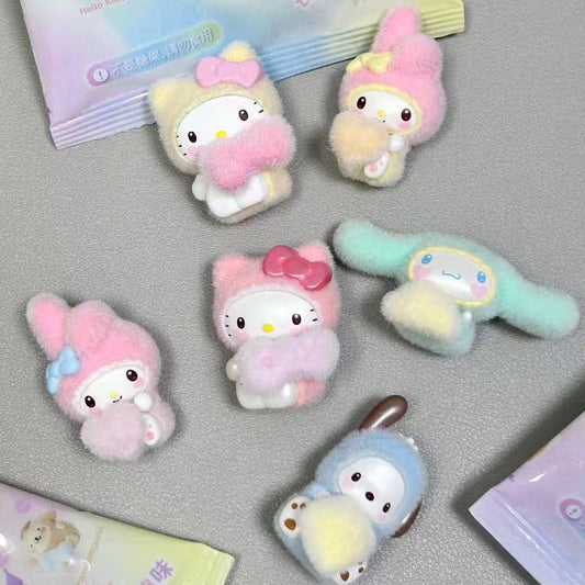 【NEW ARRIVAL-CHERRY'S ROOM】Sanrio Fuzzy Little Baby Mini Bean Toy,3 Beans