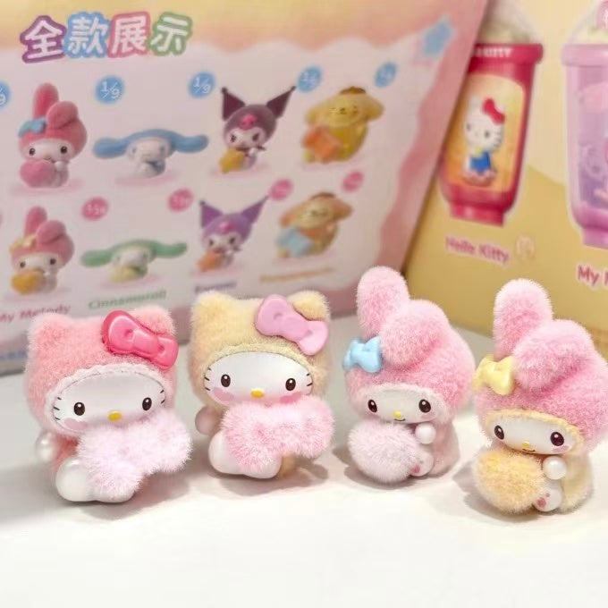 【NEW ARRIVAL-CHERRY'S ROOM】Sanrio Fuzzy Little Baby Mini Bean Toy,3 Beans