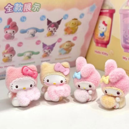 【NEW ARRIVAL-CHERRY'S ROOM】Sanrio Fuzzy Little Baby Mini Bean Toy,3 Beans