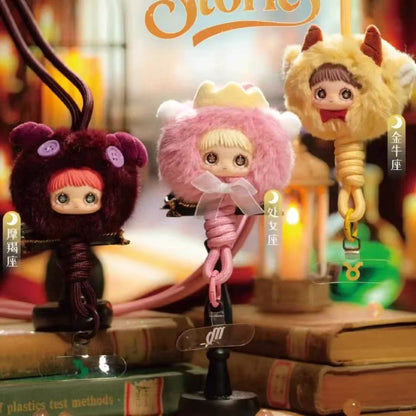 【NEW ARRIVAL-KIKI'S ROOM】Maymei Horoscope Stories Plush Doll Phone Lanyard