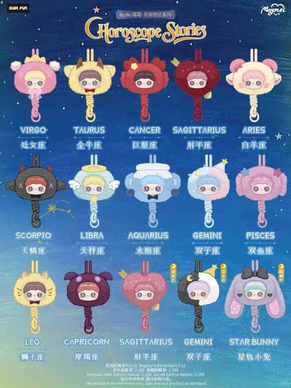 【NEW ARRIVAL-KIKI'S ROOM】Maymei Horoscope Stories Plush Doll Phone Lanyard