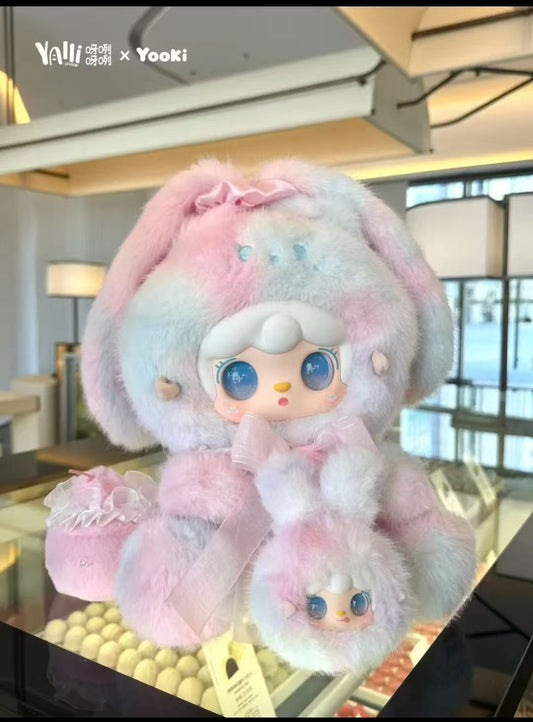 【NEW ARRIVAL-PREORDER】Yooki Love You Too Much Rabbit Plush Hanging Card 22cm