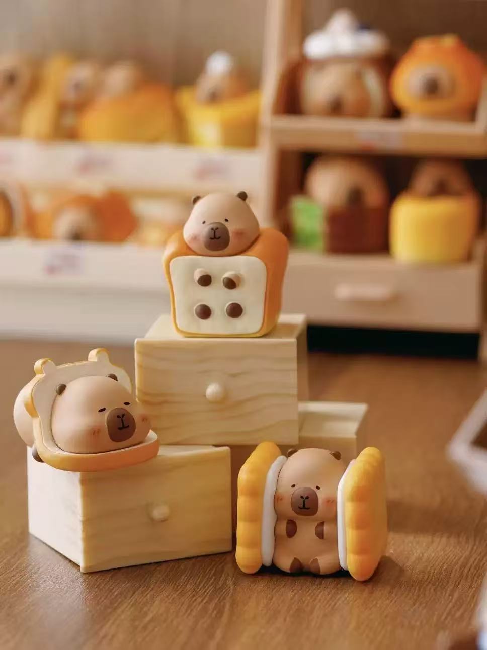 【NEW ARRIVAL-KIKI'S ROOM】Tuntunzai Bakery Mini Bean Toy V2,5 In 1 Bag