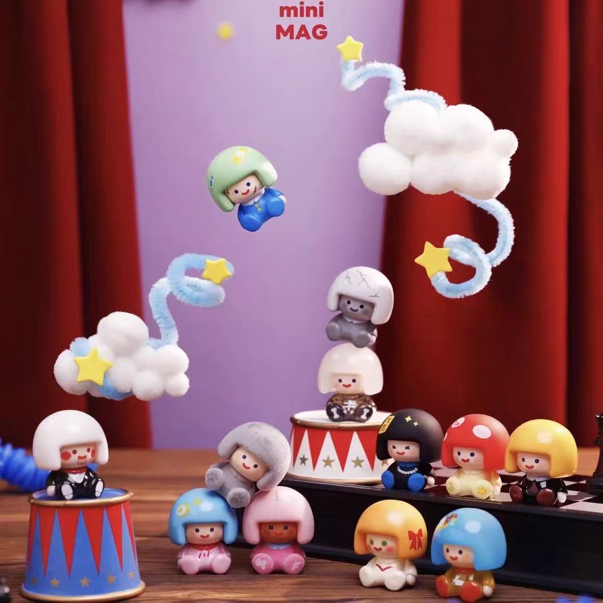 【NEW ARRIVAL-KIKI'S ROOM】Mini Mag Cos Party Mini Bean Toy,2 boxes