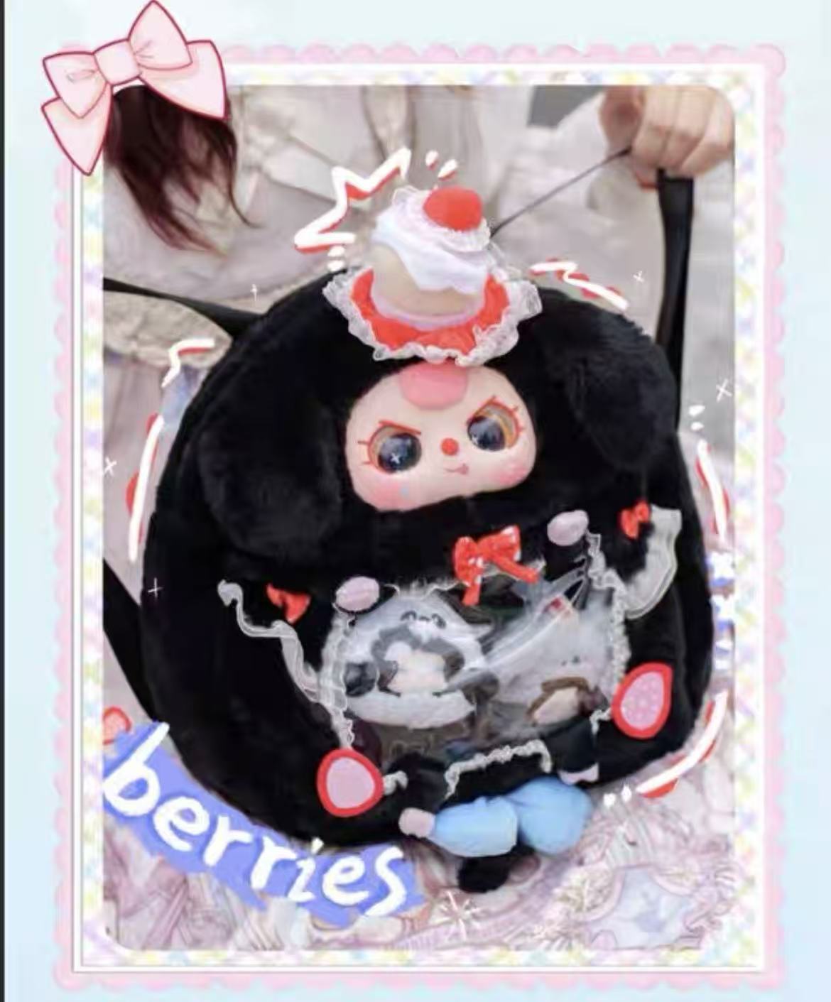 【NEW ARRIVAL-KIKI'S ROOM】Baby 3 Backpack 600% Plush Doll