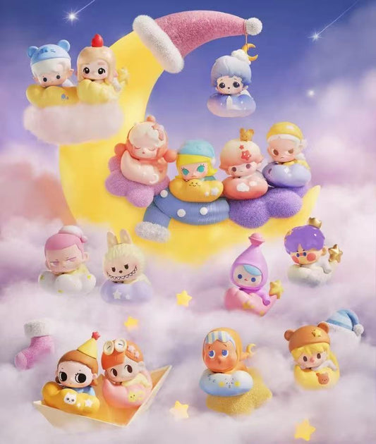【NEW ARRIVAL-KIKI'S ROOM】POPBEAN Goodnight Night Sky Mini Bean,3 beans-ship with any full price items