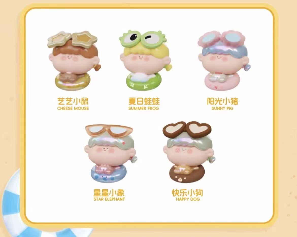 【NEW ARRIVAL-PREORDER】Amlls Swimming Hanging Card 5pcs