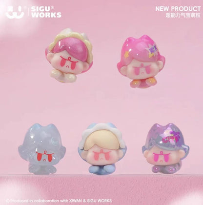 【NEW ARRIVAL-KIKI'S ROOM】Angry Aimee Wonder Aimee Mini Bean Toy,5 In 1 Bag