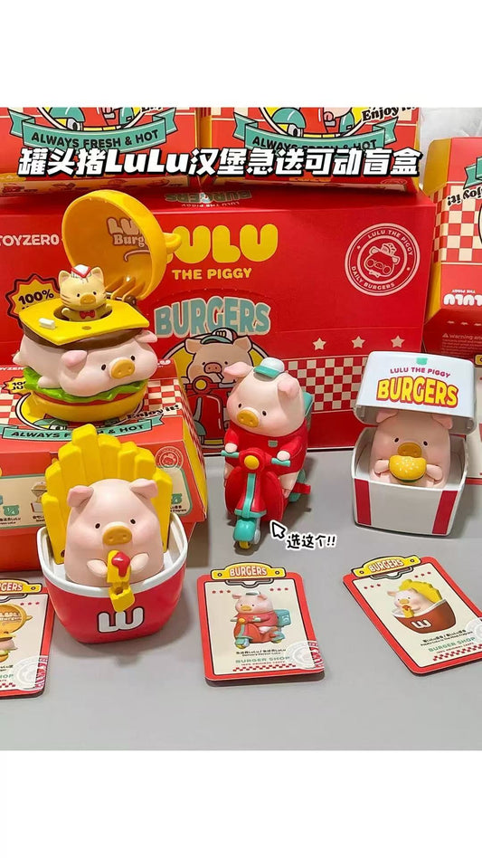 【NEW ARRIVAL-KIKI'S ROOM】Lulu The Piggy Buegers Moving Toy
