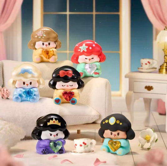 【NEW ARRIVAL-KIKI'S ROOM】Buddy Childhood Fantacy Night Mini Bean Toy,5 In 1 Bag