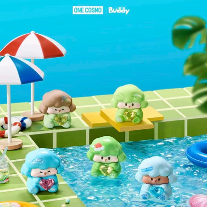 【NEW ARRIVAL-KIKI'S ROOM】Buddy Childhood Fantacy Night Mini Bean Toy,5 In 1 Bag