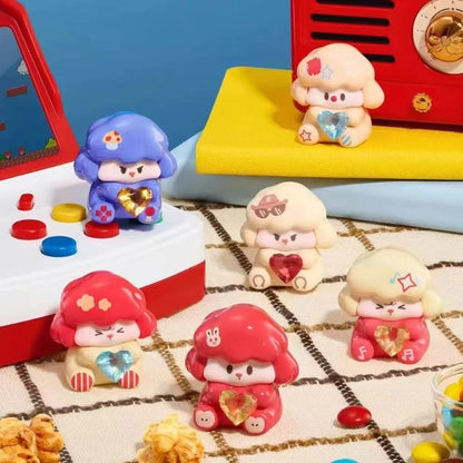 【NEW ARRIVAL-KIKI'S ROOM】Buddy Childhood Fantacy Night Mini Bean Toy,5 In 1 Bag