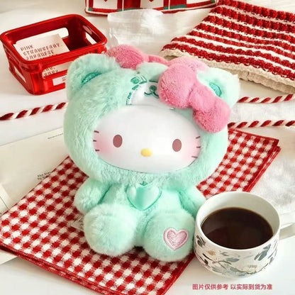 【NEW ARRIVAL-KIKI'S ROOM】Hello Kitty Teddy Pajamas Plush Doll