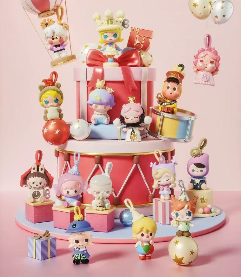 【NEW ARRIVAL-CONFIRMED POPBEANS】POPBEAN Celebrate This Moment Mini Bean Toy