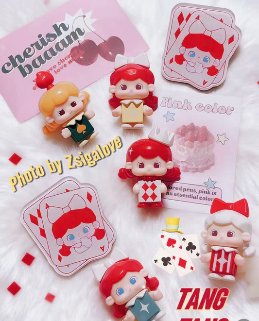 Tangtang Starry Curtain Poker Mini Bean,5 In 1 Bag