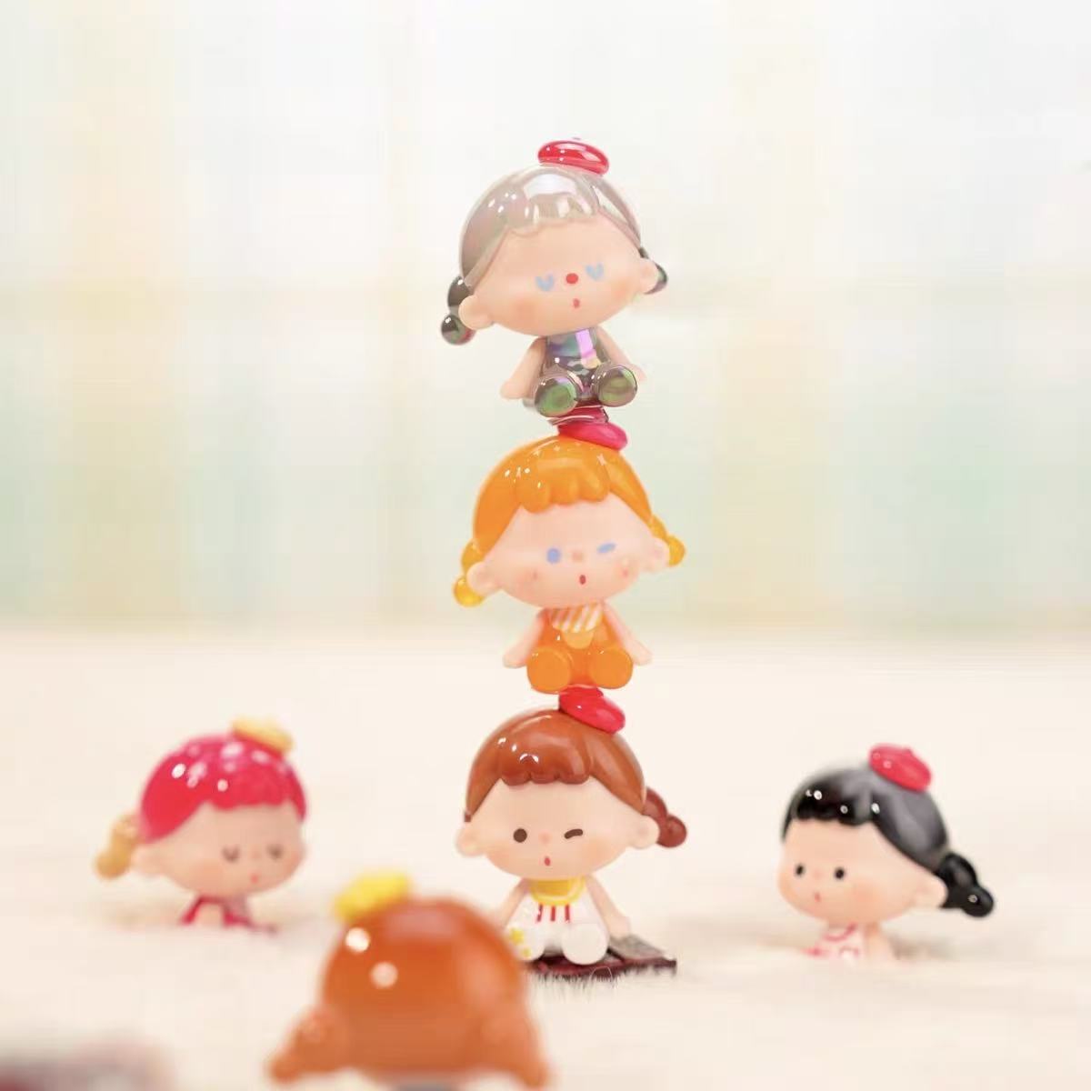 【NEW ARRIVAL】Vuuyoo Amusement Park Mini Bean Toy,5 In 1 Bag