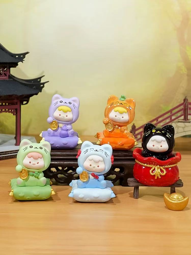 Zaizai Miaow Luck Toy,2 boxes