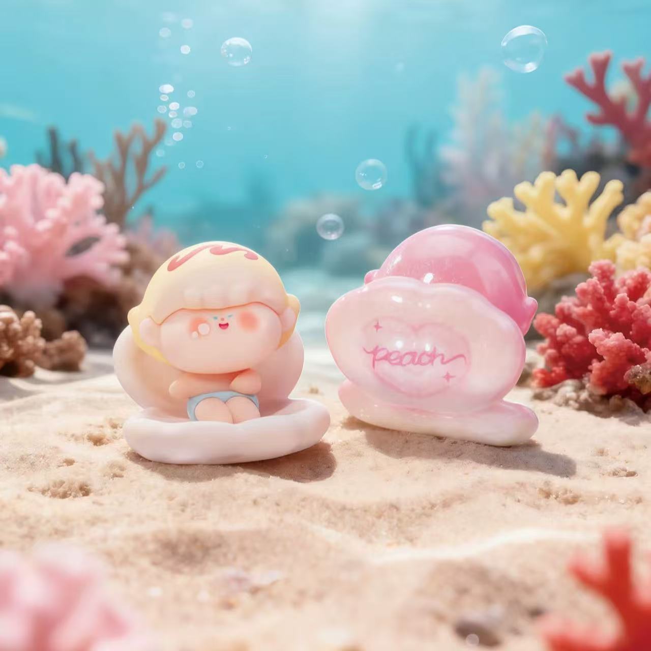 Amlls Shell Mini Bean Toy,5 In 1 Bag