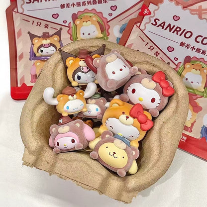 【NEW ARRIVAL】Sanrio Postman Bear Jenga Mini Bean Toy,3 beans
