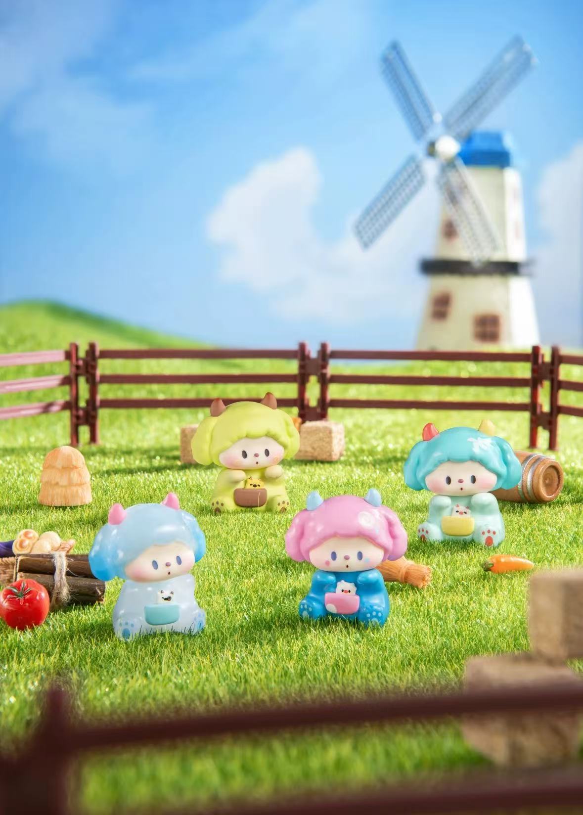 【NEW ARRIVAL】Luludog Ranch Story Mini Bean,3 In 1 Box