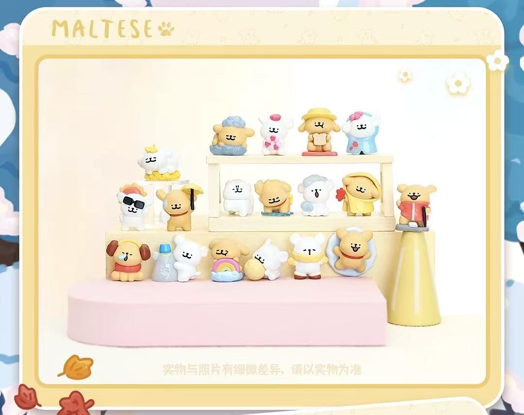 【NEW ARRIVAL】Maltese Weather Forecast Mini Bean,5 In 1 Bag