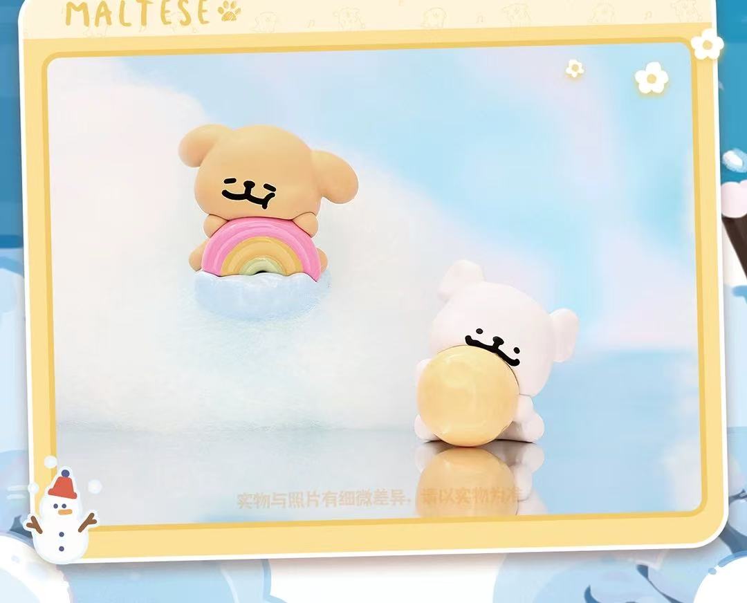 【NEW ARRIVAL】Maltese Weather Forecast Mini Bean,5 In 1 Bag