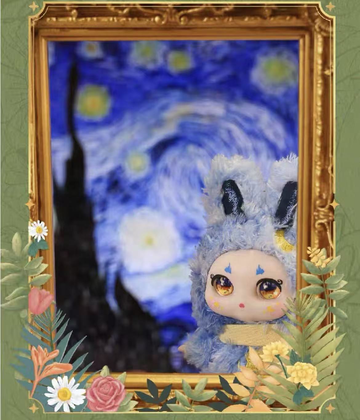 【NEW ARRIVAL】Kimmon Explore Famous Paintings Plush Doll