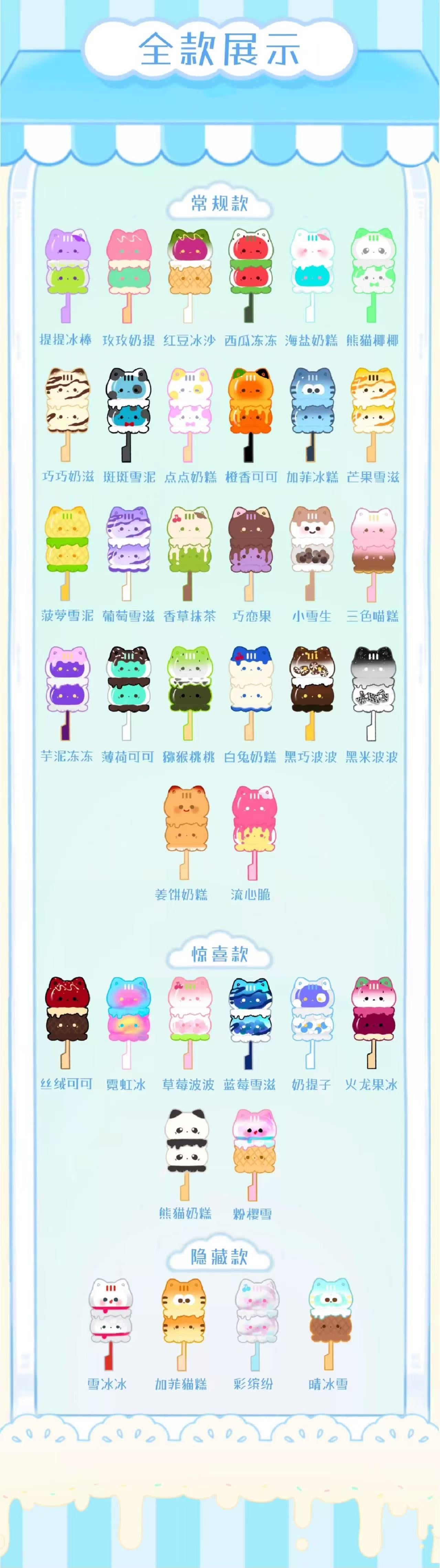 【NEW ARRIVAL】Octcat Ice Lolly Mini Bean,3 beans