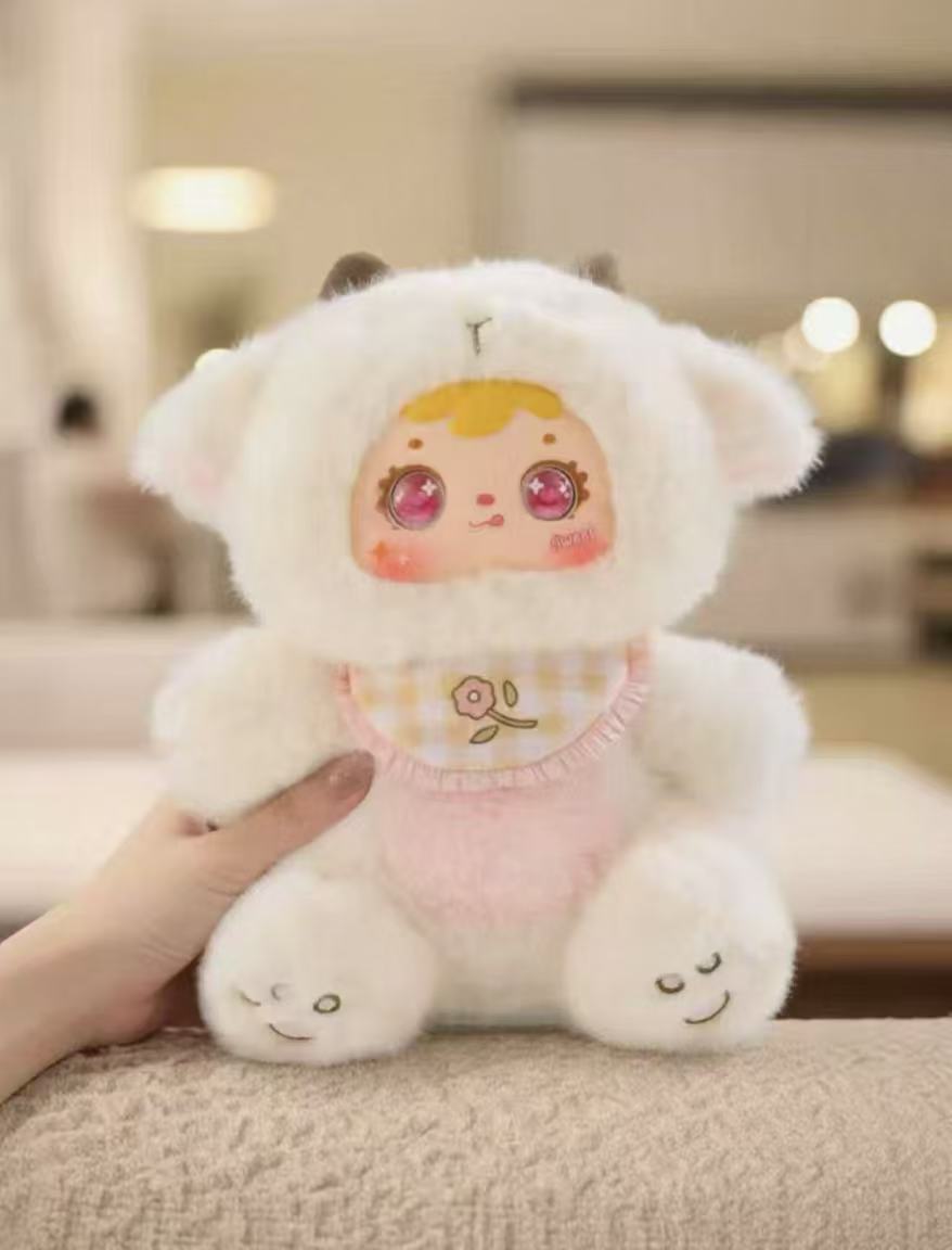 【NEW ARRIVAL】Samuel Animal Party Plush Doll,Can Sing And Sway-no come with battery