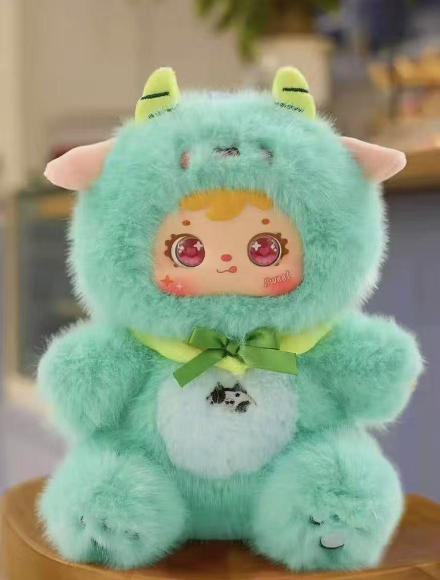 【NEW ARRIVAL】Samuel Animal Party Plush Doll,Can Sing And Sway-no come with battery