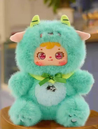 【NEW ARRIVAL】Samuel Animal Party Plush Doll,Can Sing And Sway-no come with battery