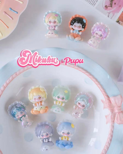 Mikuku Colorful Bubble Gum Mini Bean,5 In 1 Bag