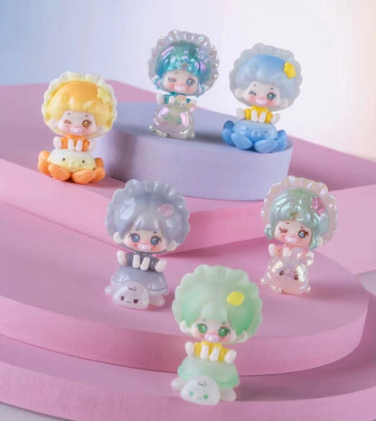 Mikuku Colorful Bubble Gum Mini Bean,5 In 1 Bag