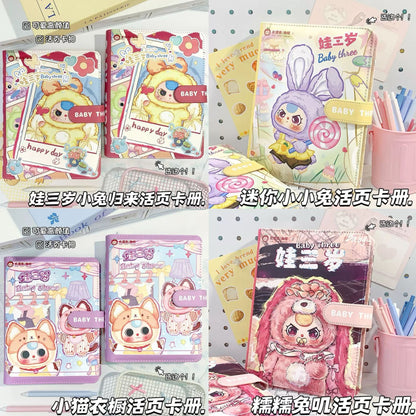 【PREORDER Baby 3】2PCS Baby 3 Card Binder,each binder come with 20 pages,double side